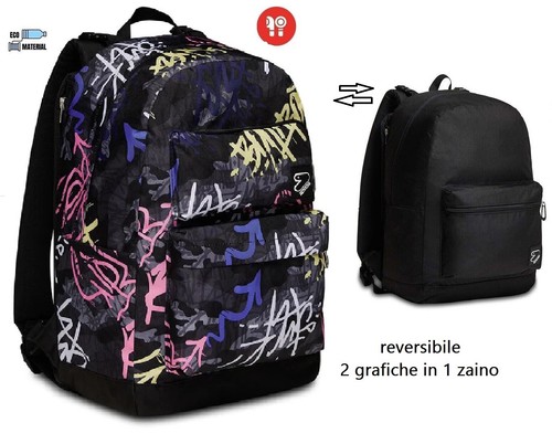 Zaino scuola reversibile - zaino,