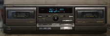 Platine double cassette " TECHNICS RS-TR373 "    double compact cassette deck