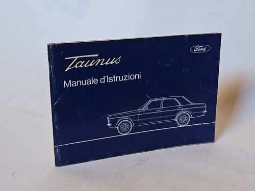 Ford taunus libretto uso e - libretto,