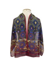 Sciarpa lana multicolore H70#