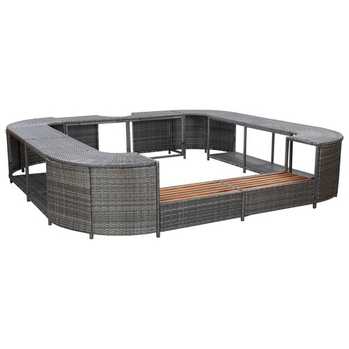 Vidaxl bordo spa quadrato - vidaxl,