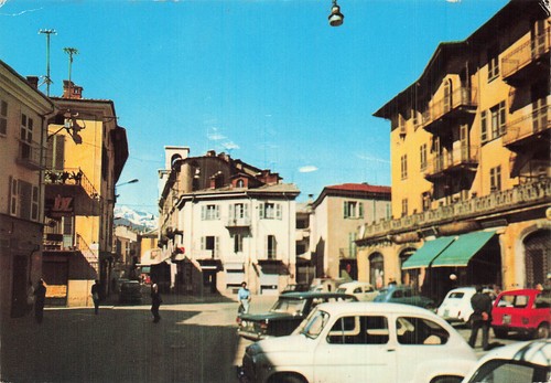 Italie torre pellice - italie, piazza