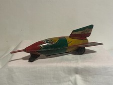 Aeroplano Latta Giocattolo Epoca Super Sonik Indian Army aereo vintage epoca