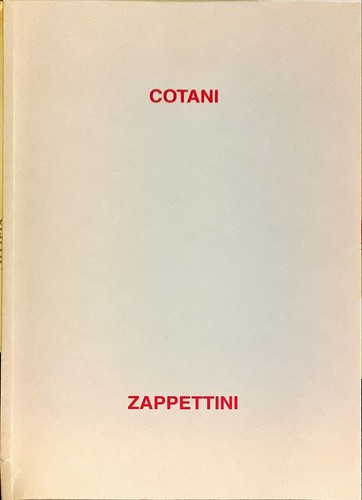 Cotani zappettini arco - cotani,