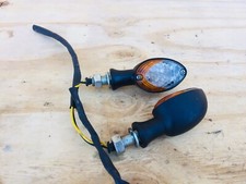 Frecce Moto Coppia 2 Corte Led Metallo Special Cafè Racer Triumph