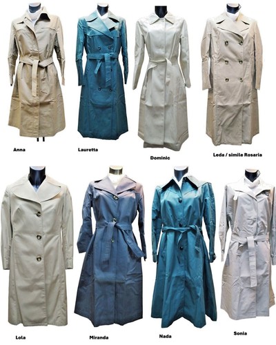 Trench impermeabile donna real - impermeabile,