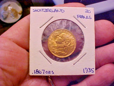 Moneta oro 20 franchi 1935 B