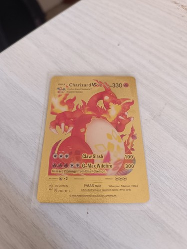 Carta charizard vmax - charizard,