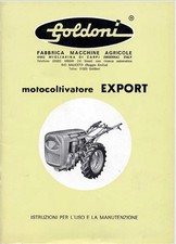 Motocoltivatore Goldoni Export