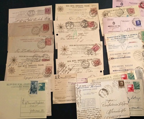 Lotto cartoline postali - lotto,