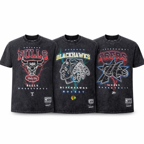 Shirt oversize uomo mitchell - t-shirt,