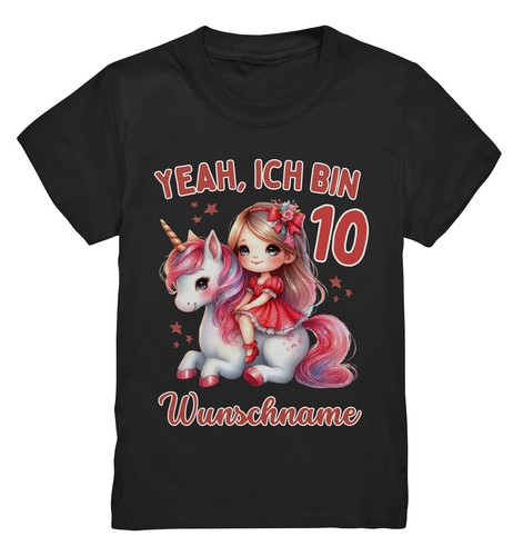 Shirt anni unicorno - 10,