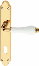 Maniglia Porta con Placca 8 x