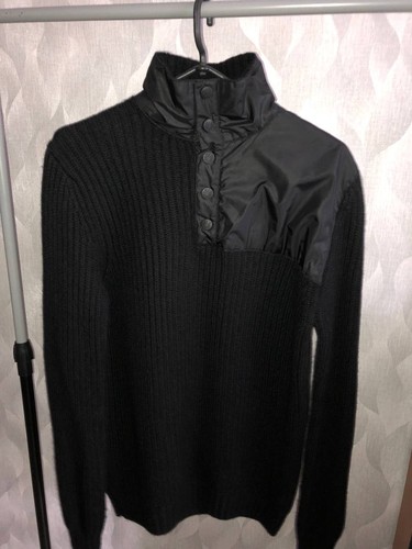 Maglione lana nero aquascutum - lana,