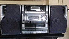 Vtg aiwa dual - cd,