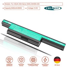 5200mAh A32-K93 A41-K93 A42-K93 Akku Für Asus A93S A93SM K93S X93SM PRO91SM/SV