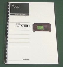 Icom IC-910H Manuale di