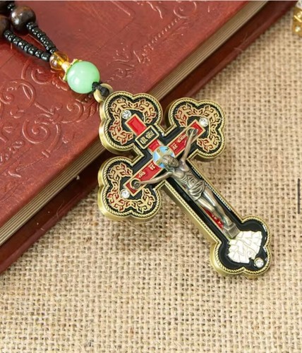 Collana pettorale croce