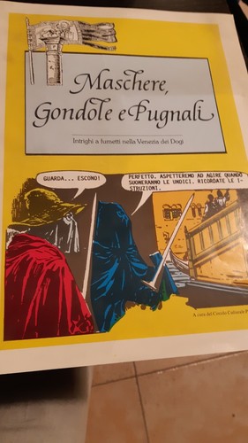 Maschere gondole pugnali - e,