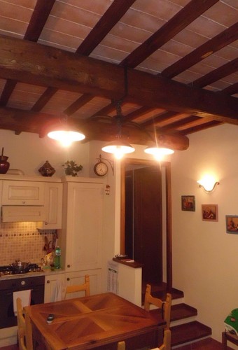 Lampadario bilancia ferro - lampadario,