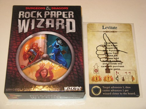 Rock paper wizard carta - rock,
