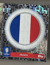 Topps Euro 2024 France Badge Foil Parallel (FRA1)