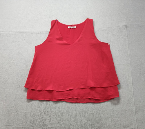 Canotta donna zara rossa - donna, m