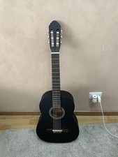 chitarra classica 4/4 con borsa nero