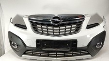 Paraurti Anteriore Opel Mokka 2013-2016 Bianco Con Fendinebbia E Sensori Di