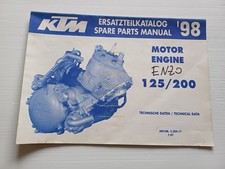 KTM MOTORE 125 - 200 1998
