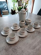 Servizio da caffè Bareuther Waldsassen Bavaria – vintage oro