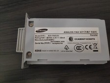 * Samsung SCX-FAX101 * Scheda