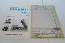 Disegno e brochure Viberti semirimorchio ribaltabile 