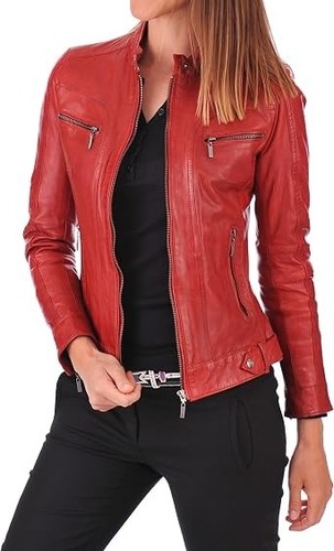 Giacca donna rossa - , racer