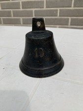 Campana Antica Di Bronzo Numero 10 Da Collezione 