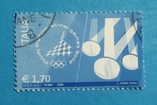 H2545- ITALIA -ITALY 2006 GIOCHI OLIMPICI INVERNALI TORINO 2006 € 1,70 USATO