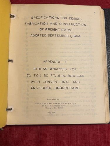 1967 aar specifiche - aar,