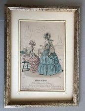 Stampa d'epoca con cornice