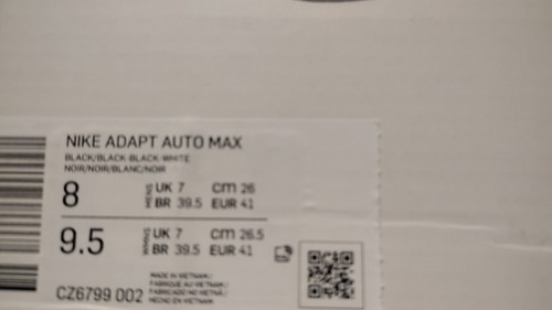 Nike adapt auto max sneakers - nike,