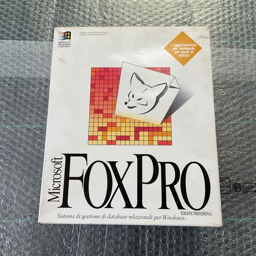 Software microsoft fox pro - software,