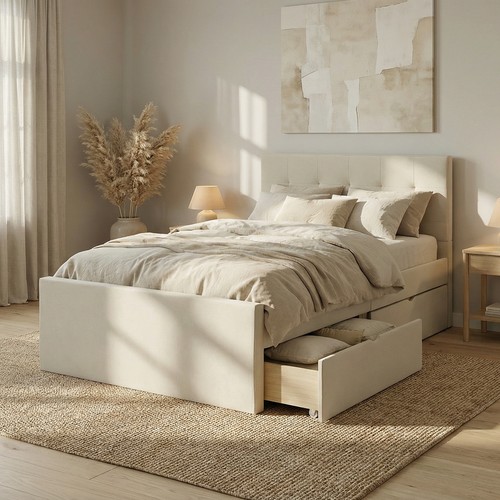 Letto imbottito 120x200 con - letto,