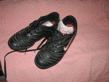 Vintage NIKE Tiempo Scarpe Calcio calcetto football  Soccer  leather Shoes  40  