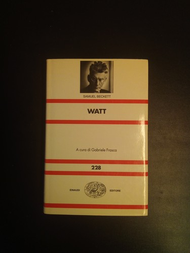 Samuel beckett watt nue - beckett,
