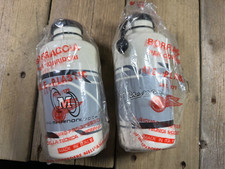 MARINONI Borraccia ALE TORINO Italia Vintage Bici Bicicletta Borraccia NOS x2