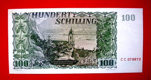 Austria 100 scellini - austria,