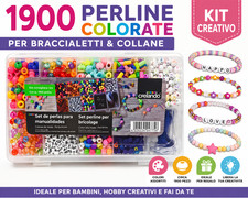 Set perline colorate 1900 - perline,