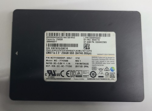 Samsung 7ty2560 256 2 - mz-7ty2560, 2,5