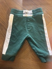 Moncler Baby Sweatpants Green
