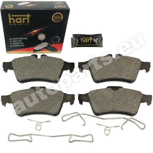 Kit pastiglie freno hart - kit,
