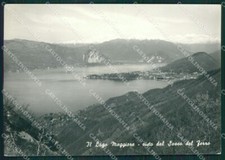 Varese Sasso del Ferro Lago Maggiore PIEGA Foto FG cartolina KV7201
